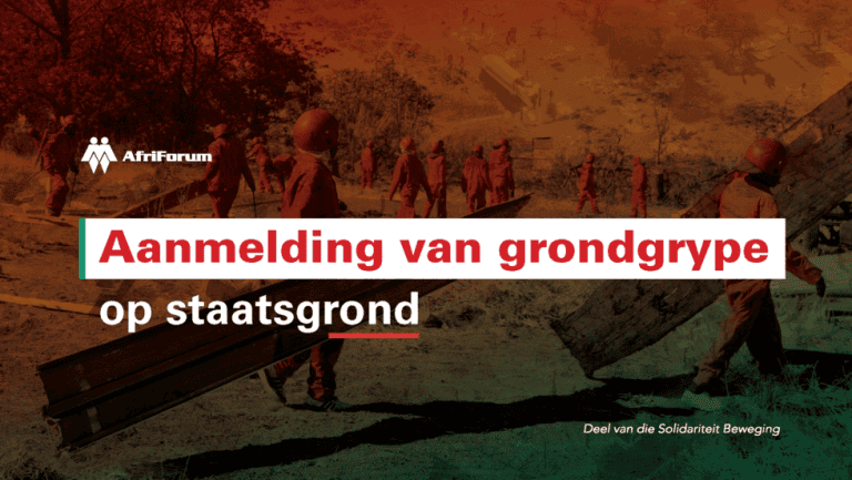 Aanmelding van grondgrype op staatsgrond