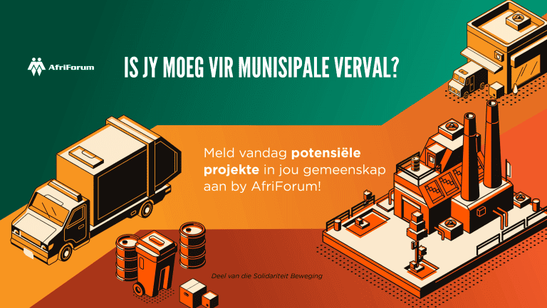 Is jy moeg vir munisipale verval?