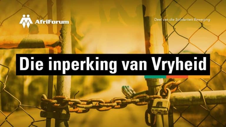 Die inperking van Vryheid