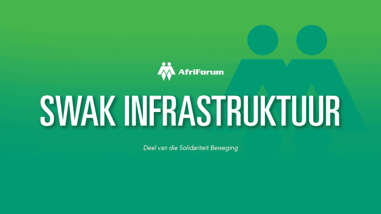 Naledi Munisipaliteit – swak infrastruktuur