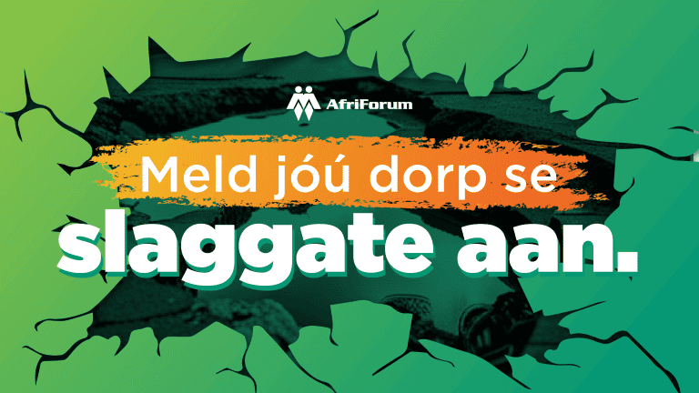 Meld jóú dorp se slaggate aan.