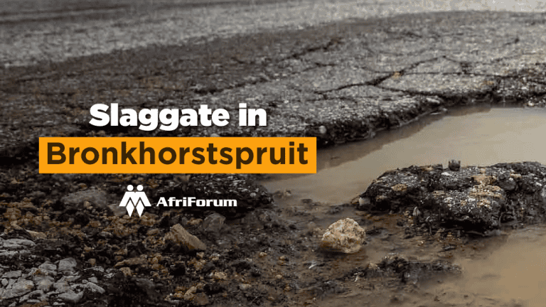 Slaggate in Bronkhorstspruit