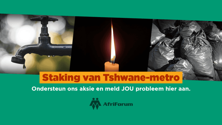 Staking van Tshwane-metro