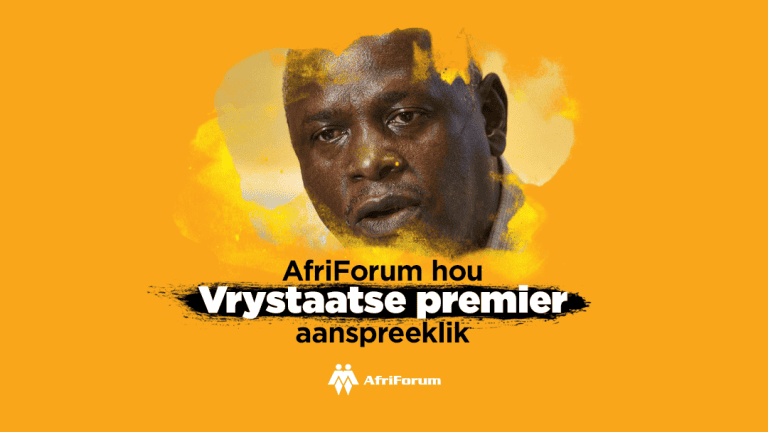 AfriForum sleep Vrystaatse premier hof toe oor minagting van hofbevel