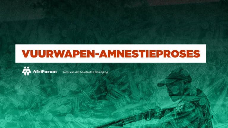 Vuurwapen-amnestie: Sal jy die polisie vertrou met jou vuurwapen?