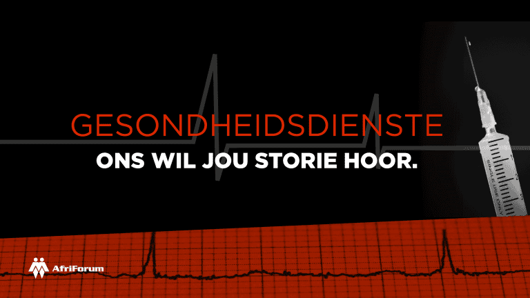 Gesondheidsdienste – ons wil jou storie hoor.