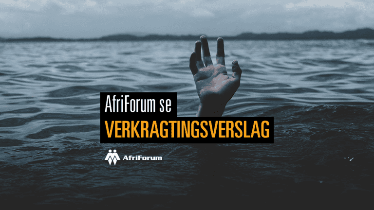 AFRIFORUM SE VERKRAGTINGS VERSLAG EN TASBARE MANIERE OM JOUSELF TE BESKERM