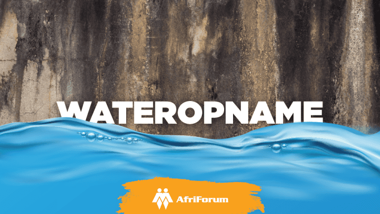 Wateropname